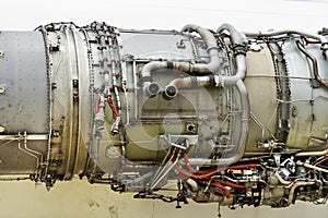 Old turbo jet engine