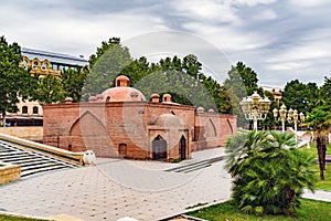 Old Turkish bath Chokek in Ganja city