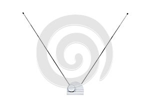 Old TV antenna isolated