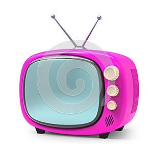 Old tv cartoon 3d