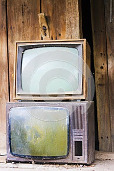 Old TVs photo