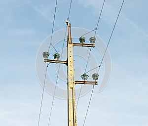 Old type of isolator for electricity