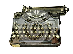 Old typewriter