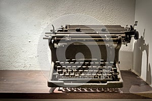 Old typewriter