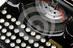 Old typewriter