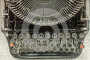 Old typewriter