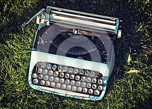 Old typewriter