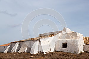 Ancient Portuguese building along the Vincentina Coast photo