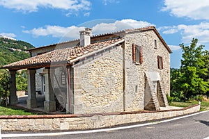 Old typical Tuscan farmhouse