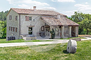 Old typical Tuscan farmhouse