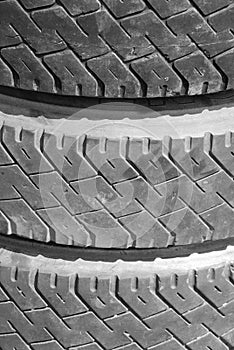 Old tyres