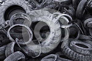 Old tyres