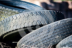 Old tyres