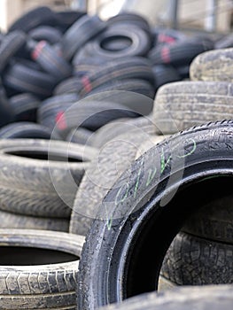 Old tyres