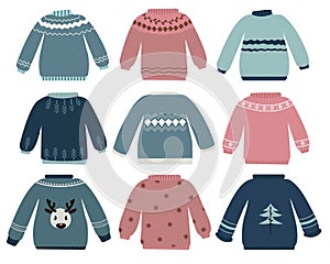 Old and ugly sweater for winter