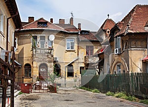 Old uilding in Bucharest. Romania