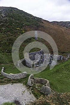 Old UK Porcelain works, ruins in the UK