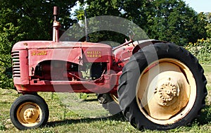 Old Unrestored Massey-Harris Tractor