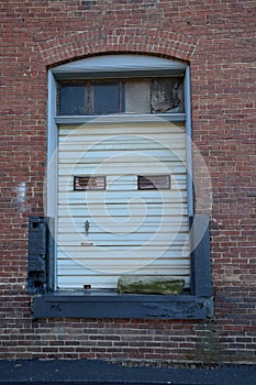 Old unused loading dock