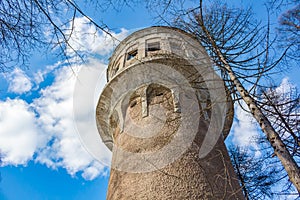 Old unused water tower