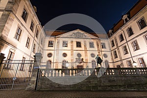 Old unversity fulda germany in the evening
