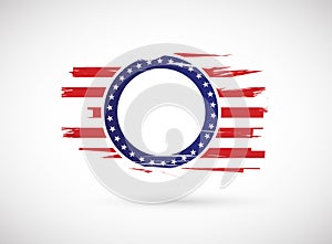 old us history flag illustration design photo