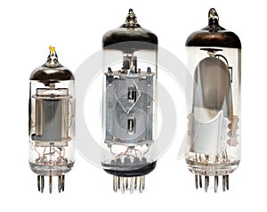 Old vacuum radio tubes