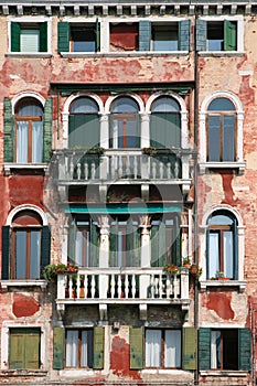 old venice facade photo