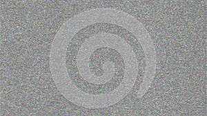 Old VHS noise, no signal in old vintage analog TV, static noise background