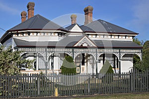 Old victorian house in Tasmania Australia