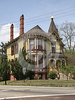 Old Victorian mansion