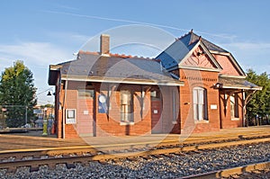 Old Victorian train station