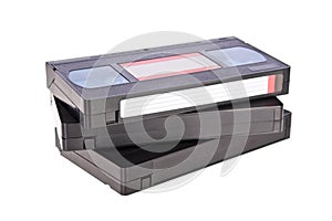 Old Video Cassette tapes photo