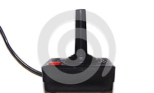 Old video game joystick