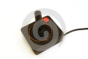 Old video game joystick