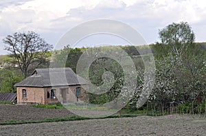 Old vilage in Ukraine.