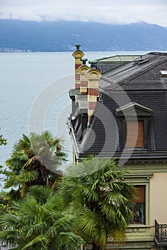 Old villa Belle epoque in Montreux photo