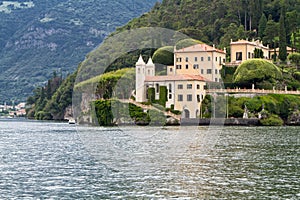 Old villa on lake Como, Italy