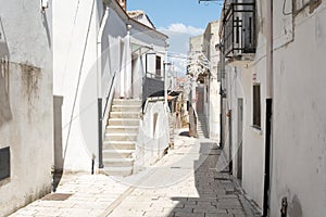 Old village in Genzano di Lucania. Basilicata. Italy.