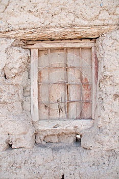 Old village in interiors of Oman