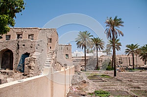 Old village in interiors of Oman