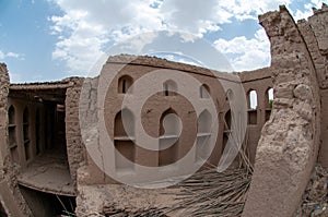 Old village for in interiors of Oman