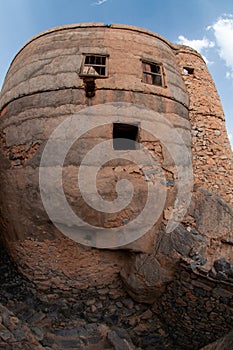 Old village for in interiors of Oman