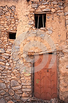 Old village for in interiors of Oman