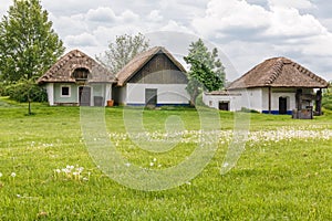 Old village and its rural houses