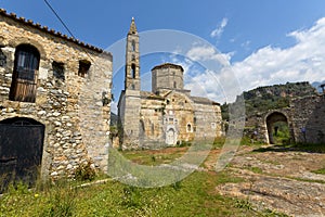 Old village of Kardamyli at Mani, Greece