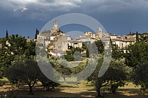 Old village of Lourmarin, region of Luberon, Provence