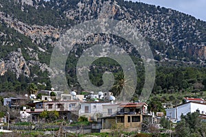 old village in the mountains of Northern Cyprus in winter 4