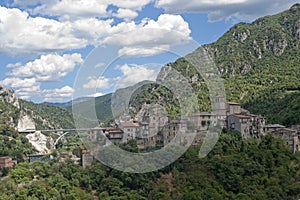 Old village near Terni (Umbria, Italy) photo