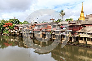 Old village in thai style, Chanthaburi